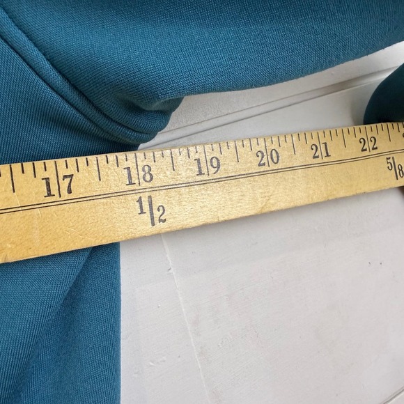 Mammut THREE SISTERS Fleece Jacket Blue Teal Full Zip Outdoor Hiking Women SMALL - Picture 9 of 10